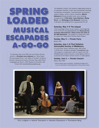 Spring Loaded Musical Escapades Flyer