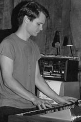 Erik performing